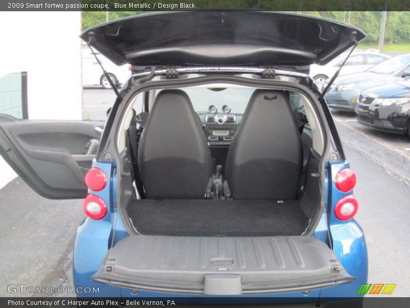 Blue Metallic / Design Black 2009 Smart fortwo passion coupe
