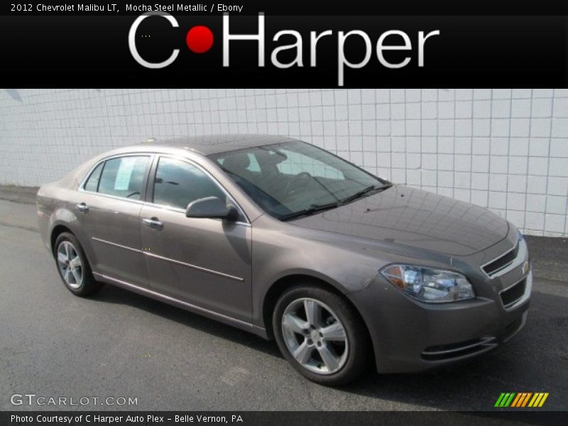 Mocha Steel Metallic / Ebony 2012 Chevrolet Malibu LT