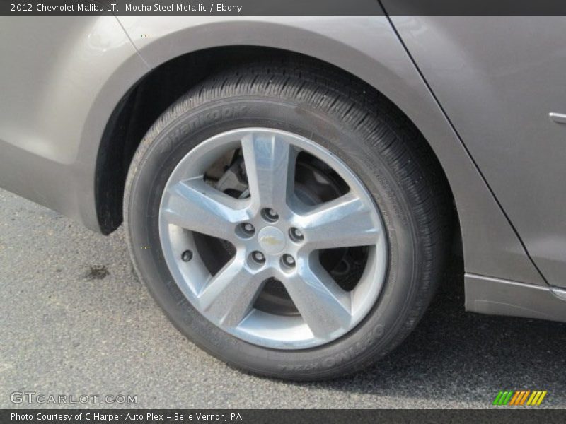 Mocha Steel Metallic / Ebony 2012 Chevrolet Malibu LT
