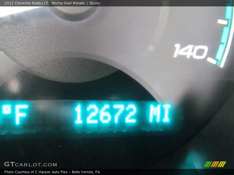 Mocha Steel Metallic / Ebony 2012 Chevrolet Malibu LT