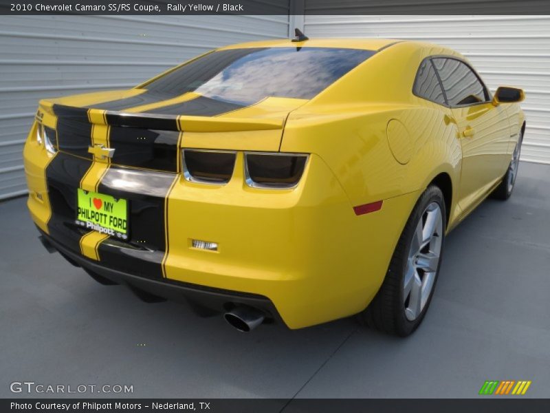 Rally Yellow / Black 2010 Chevrolet Camaro SS/RS Coupe