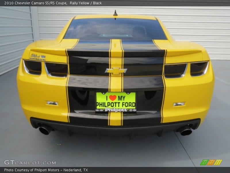 Rally Yellow / Black 2010 Chevrolet Camaro SS/RS Coupe