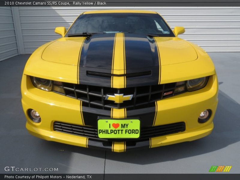Rally Yellow / Black 2010 Chevrolet Camaro SS/RS Coupe