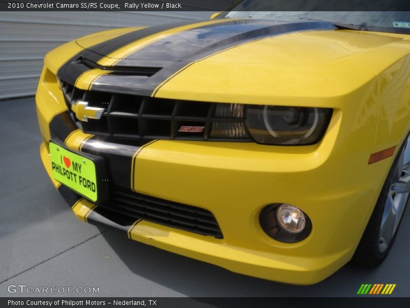 Rally Yellow / Black 2010 Chevrolet Camaro SS/RS Coupe