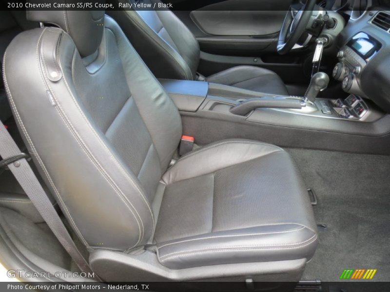 Front Seat of 2010 Camaro SS/RS Coupe