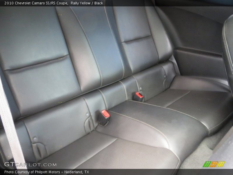 Rear Seat of 2010 Camaro SS/RS Coupe