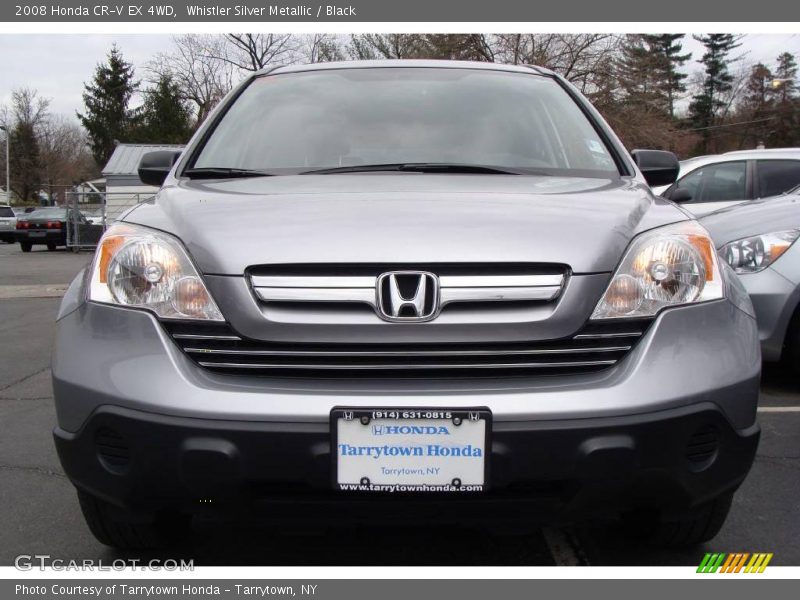 Whistler Silver Metallic / Black 2008 Honda CR-V EX 4WD
