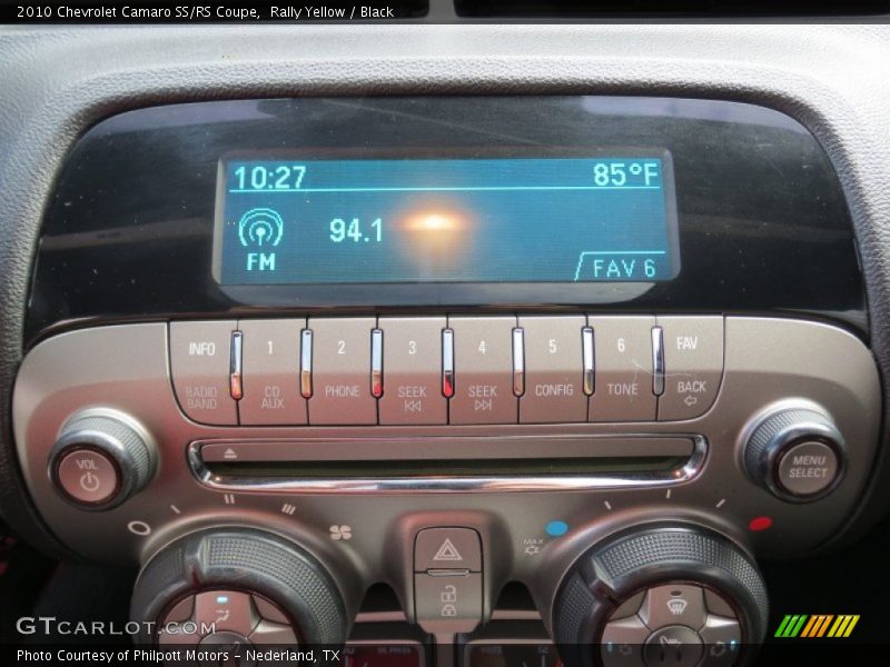 Audio System of 2010 Camaro SS/RS Coupe