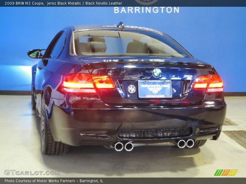 Jerez Black Metallic / Black Novillo Leather 2009 BMW M3 Coupe