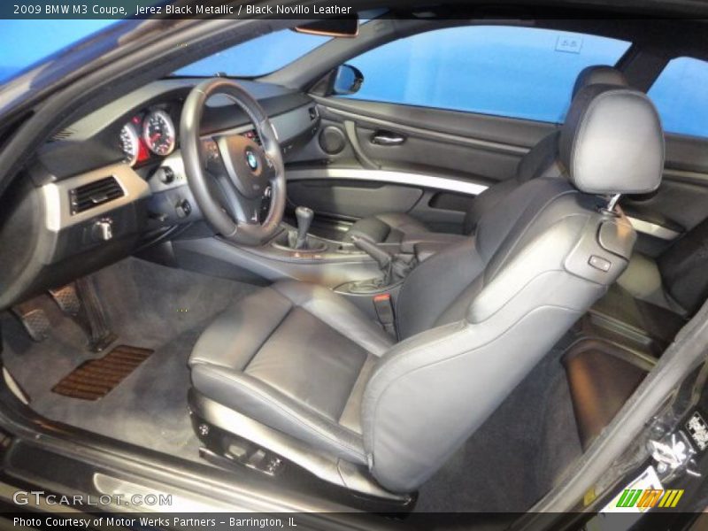 Jerez Black Metallic / Black Novillo Leather 2009 BMW M3 Coupe