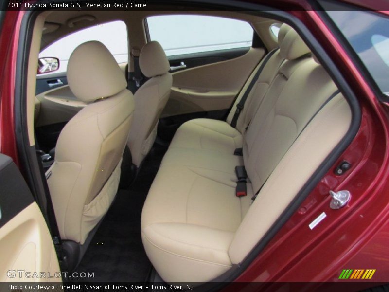 Venetian Red / Camel 2011 Hyundai Sonata GLS