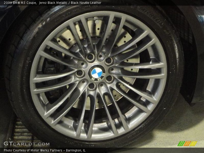 Jerez Black Metallic / Black Novillo Leather 2009 BMW M3 Coupe