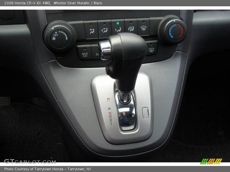 Whistler Silver Metallic / Black 2008 Honda CR-V EX 4WD