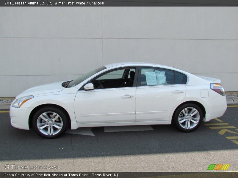 Winter Frost White / Charcoal 2011 Nissan Altima 3.5 SR