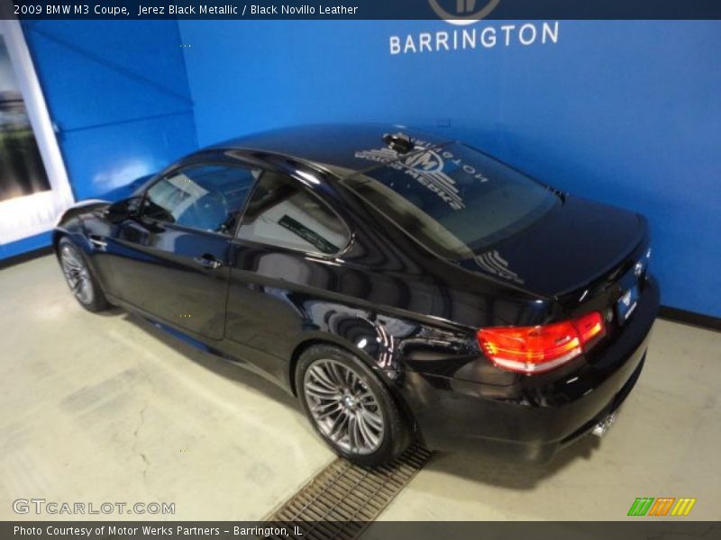 Jerez Black Metallic / Black Novillo Leather 2009 BMW M3 Coupe