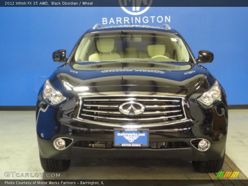 Black Obsidian / Wheat 2012 Infiniti FX 35 AWD