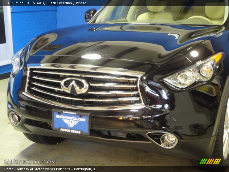 Black Obsidian / Wheat 2012 Infiniti FX 35 AWD