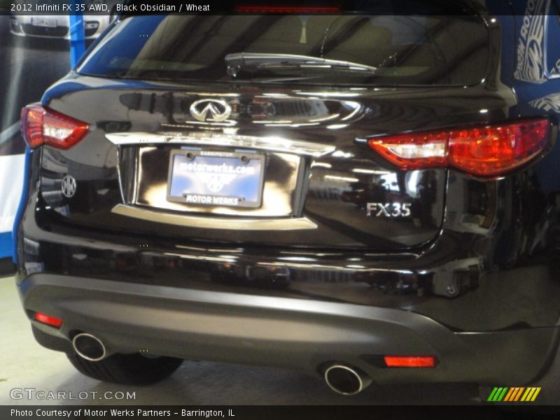 Black Obsidian / Wheat 2012 Infiniti FX 35 AWD