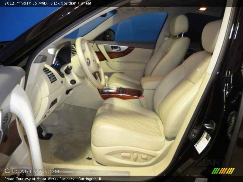 Black Obsidian / Wheat 2012 Infiniti FX 35 AWD
