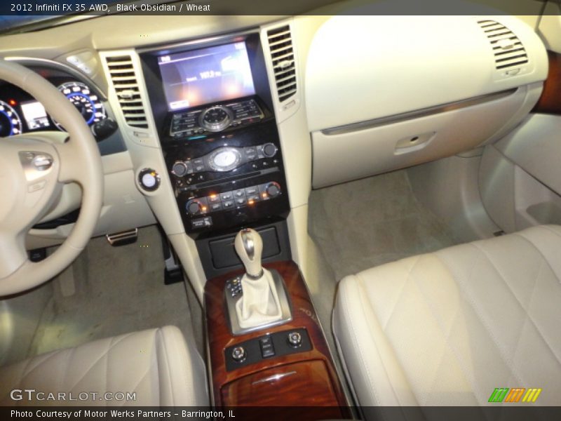 Black Obsidian / Wheat 2012 Infiniti FX 35 AWD