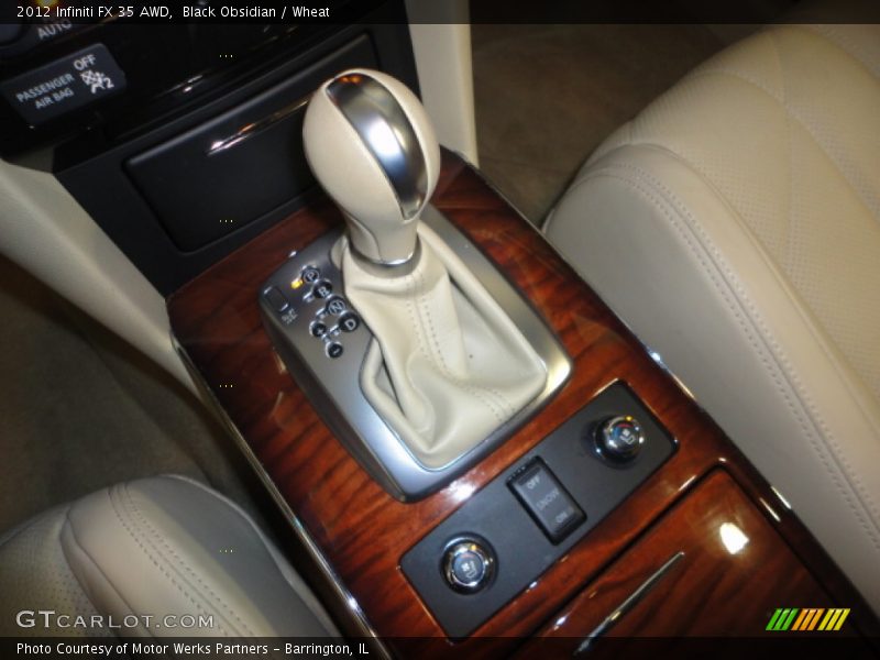 Black Obsidian / Wheat 2012 Infiniti FX 35 AWD