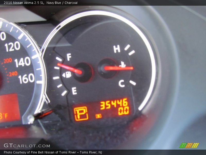 Navy Blue / Charcoal 2010 Nissan Altima 2.5 SL