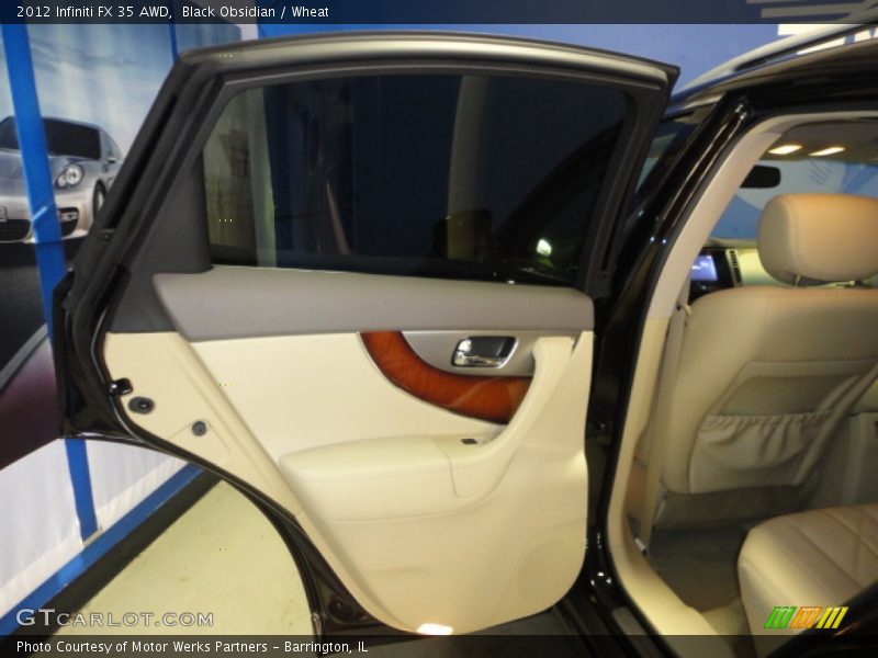 Black Obsidian / Wheat 2012 Infiniti FX 35 AWD