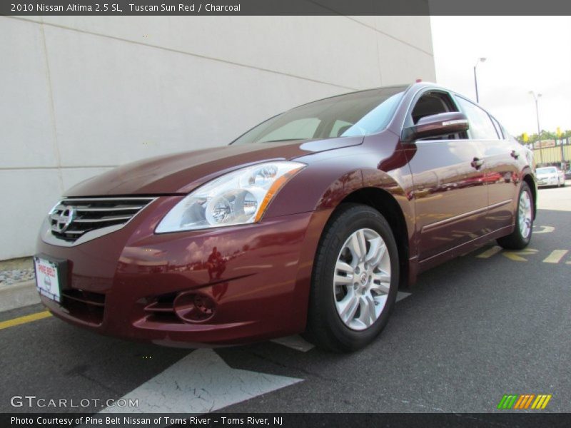 Tuscan Sun Red / Charcoal 2010 Nissan Altima 2.5 SL