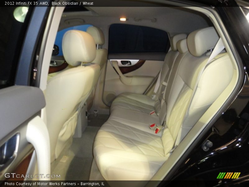 Black Obsidian / Wheat 2012 Infiniti FX 35 AWD