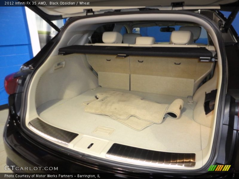 Black Obsidian / Wheat 2012 Infiniti FX 35 AWD