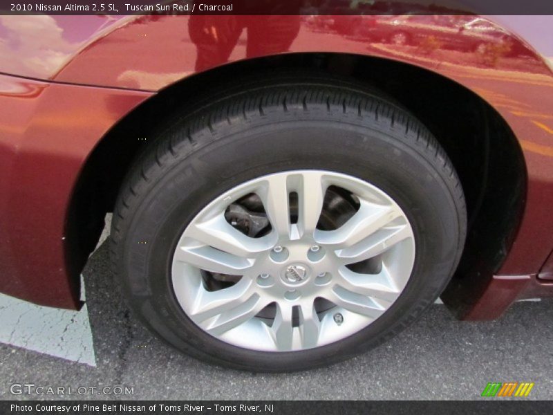 Tuscan Sun Red / Charcoal 2010 Nissan Altima 2.5 SL