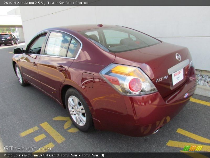 Tuscan Sun Red / Charcoal 2010 Nissan Altima 2.5 SL