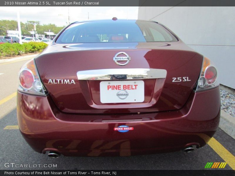 Tuscan Sun Red / Charcoal 2010 Nissan Altima 2.5 SL