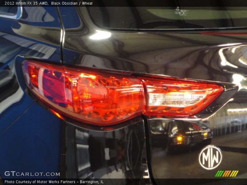 Black Obsidian / Wheat 2012 Infiniti FX 35 AWD