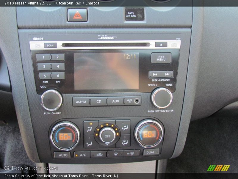 Tuscan Sun Red / Charcoal 2010 Nissan Altima 2.5 SL