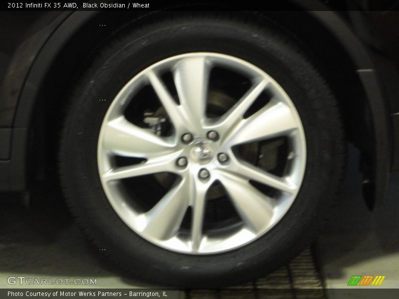 Black Obsidian / Wheat 2012 Infiniti FX 35 AWD