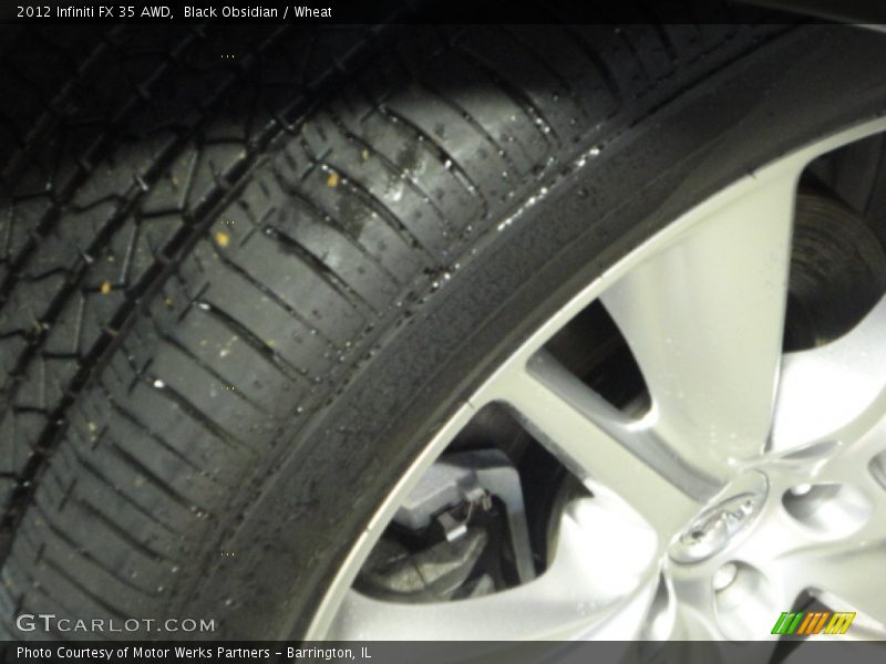 Black Obsidian / Wheat 2012 Infiniti FX 35 AWD