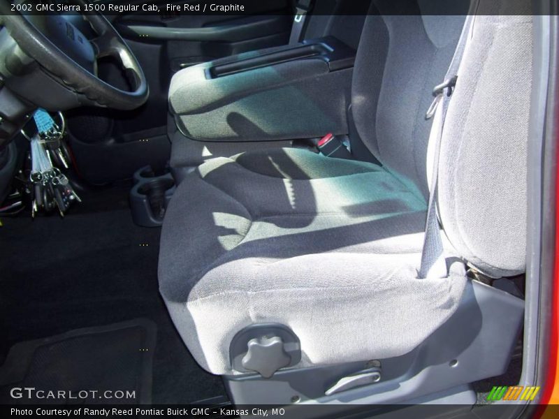 Fire Red / Graphite 2002 GMC Sierra 1500 Regular Cab