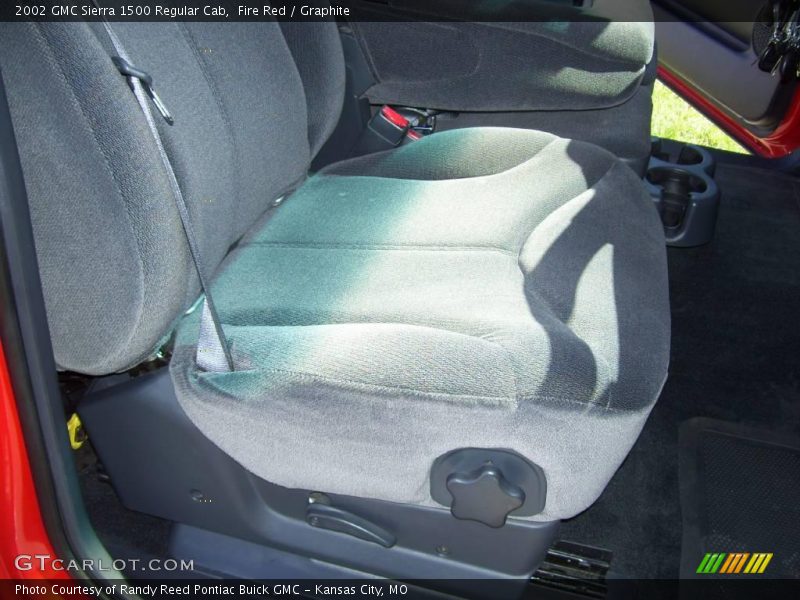 Fire Red / Graphite 2002 GMC Sierra 1500 Regular Cab