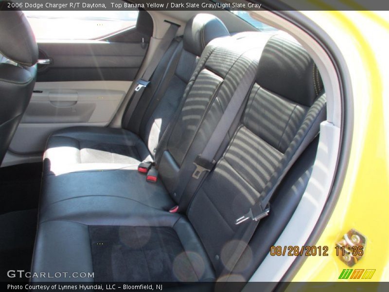 Top Banana Yellow / Dark Slate Gray/Light Slate Gray 2006 Dodge Charger R/T Daytona