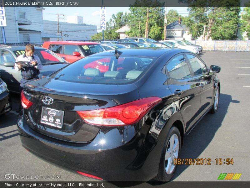 Black / Gray 2011 Hyundai Elantra GLS