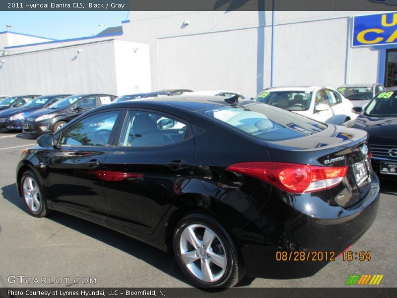 Black / Gray 2011 Hyundai Elantra GLS