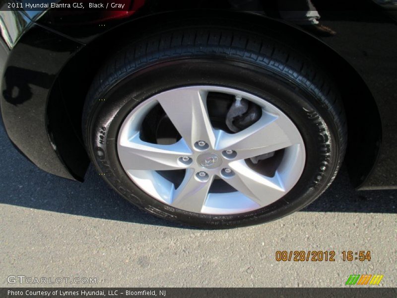 Black / Gray 2011 Hyundai Elantra GLS