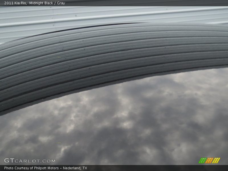 Midnight Black / Gray 2011 Kia Rio