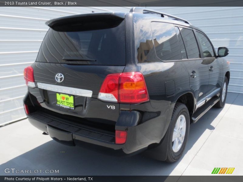 Black / Black 2013 Toyota Land Cruiser