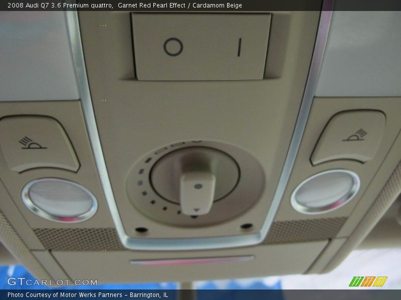 Garnet Red Pearl Effect / Cardamom Beige 2008 Audi Q7 3.6 Premium quattro