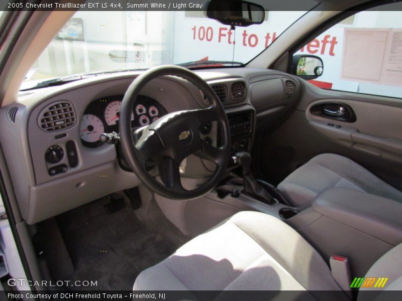 Summit White / Light Gray 2005 Chevrolet TrailBlazer EXT LS 4x4