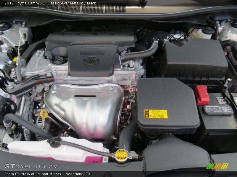 Classic Silver Metallic / Black 2012 Toyota Camry SE