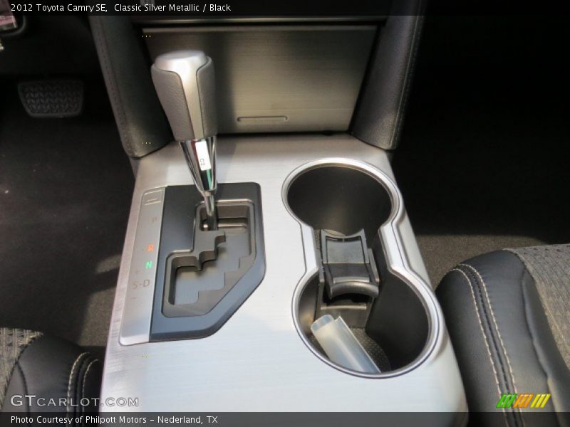 Classic Silver Metallic / Black 2012 Toyota Camry SE