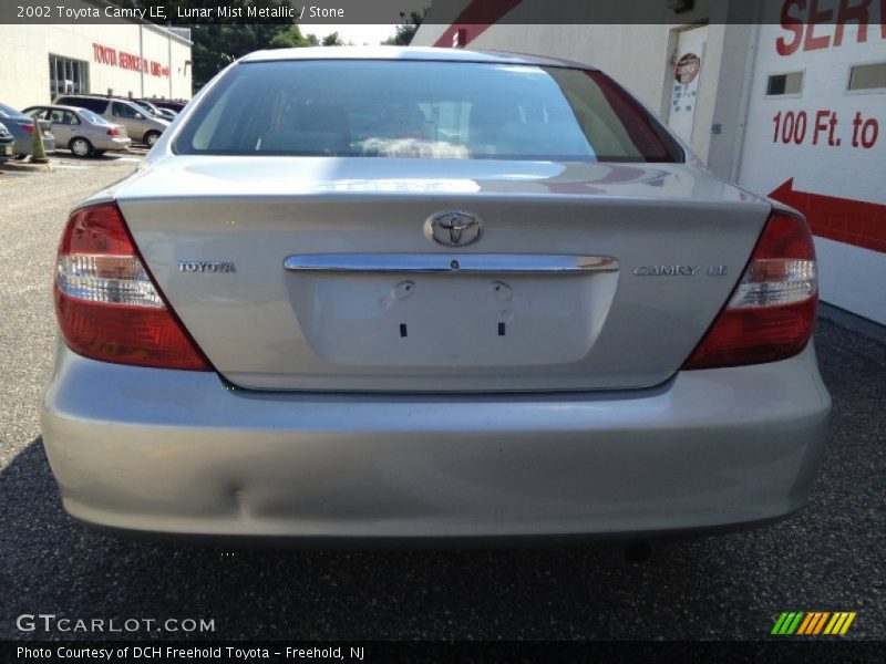 Lunar Mist Metallic / Stone 2002 Toyota Camry LE